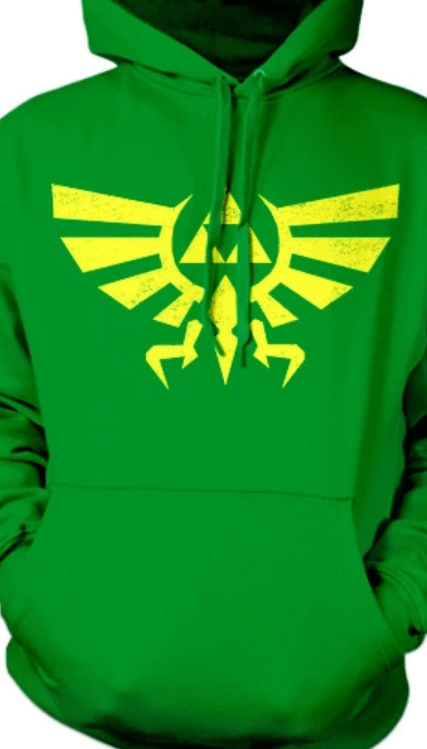 zelda triforce hoodie
